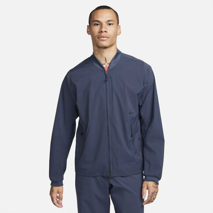 Nike Men's APS Repel Bomber Jacket Blue Nike Men's APS Repel Bomber Jacket Blue image number 0