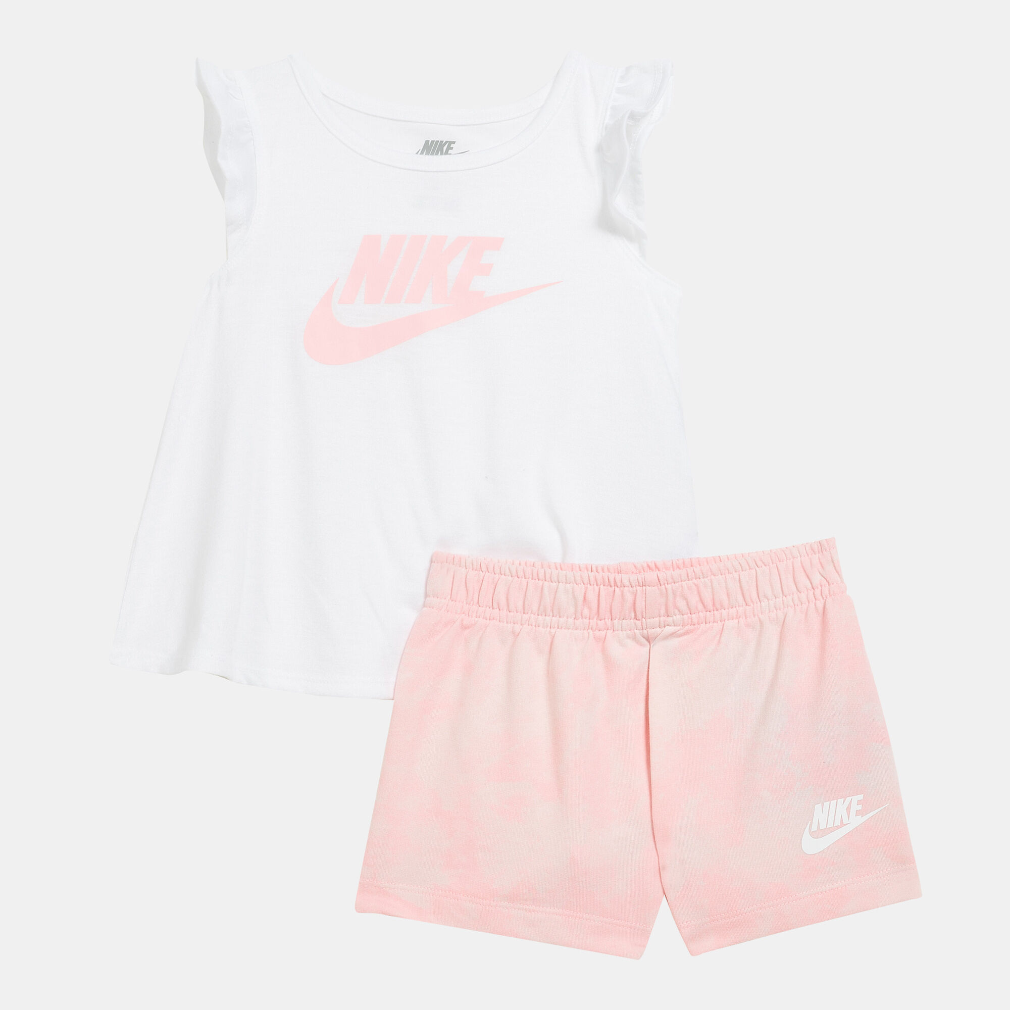 Kids Magic Club French Terry Shorts and T Shirt 2 Piece Set Multi Color Nike in KSA SSS