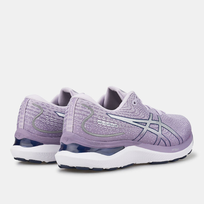ASICS Women's GEL CUMULUS 24 Shoe Purple image number 2