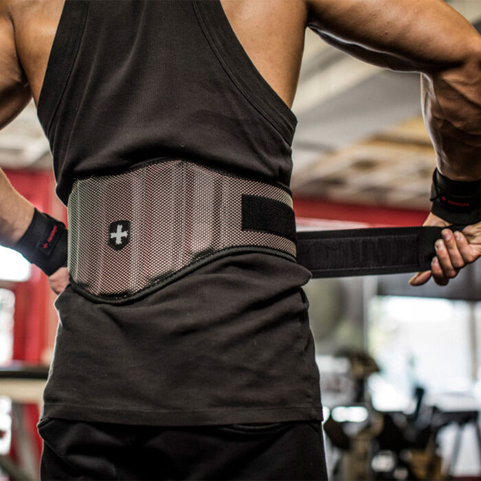Harbinger Contoured Weightlifting Belt (7.5-inch) Black Harbinger Contoured Weightlifting Belt (7.5-inch) Black image number 4