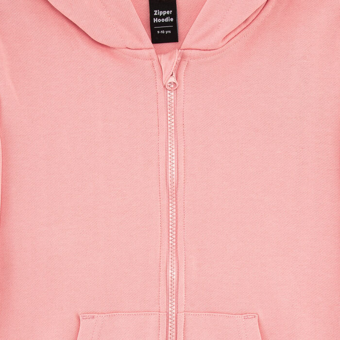Sun and Sand Sports Kids' Zipper Hoodie Pink image number 2