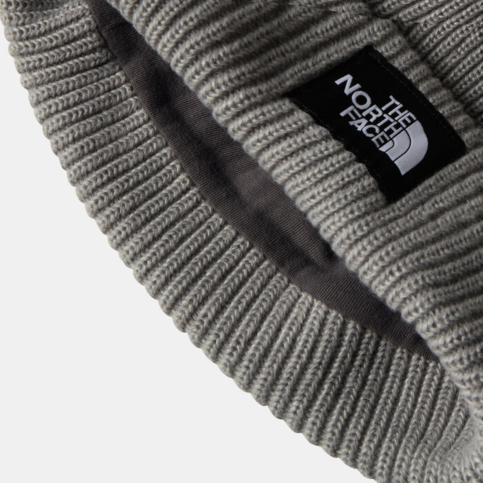 The North Face Salty Lined Beanie Grey The North Face Salty Lined Beanie Grey image number 2