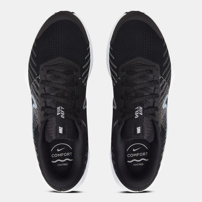 Nike Women's Run Defy Road Running Shoes Black Nike Women's Run Defy Road Running Shoes Black image number 4