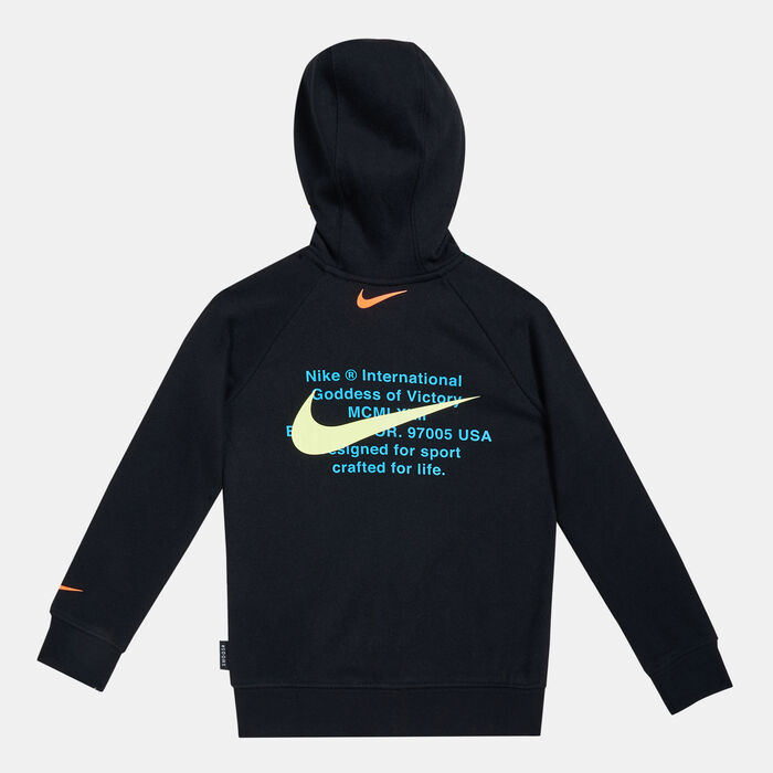 Kids' Sportswear Swoosh Hoodie (Younger Kids) Kids' Sportswear Swoosh Hoodie (Younger Kids) image number 1
