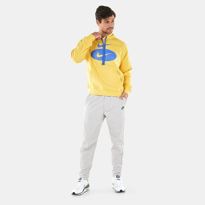 Nike Men's Sportswear Swoosh League Fleece Hoodie yellow image number 2