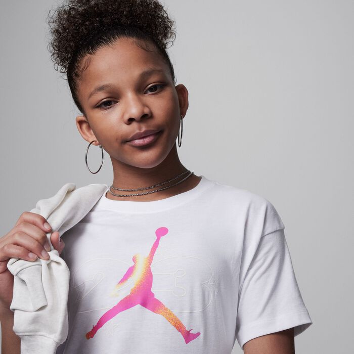 Jordan Kids' Lemonade Stand Graphic T-Shirt White Jordan Kids' Lemonade Stand Graphic T-Shirt White image number 1