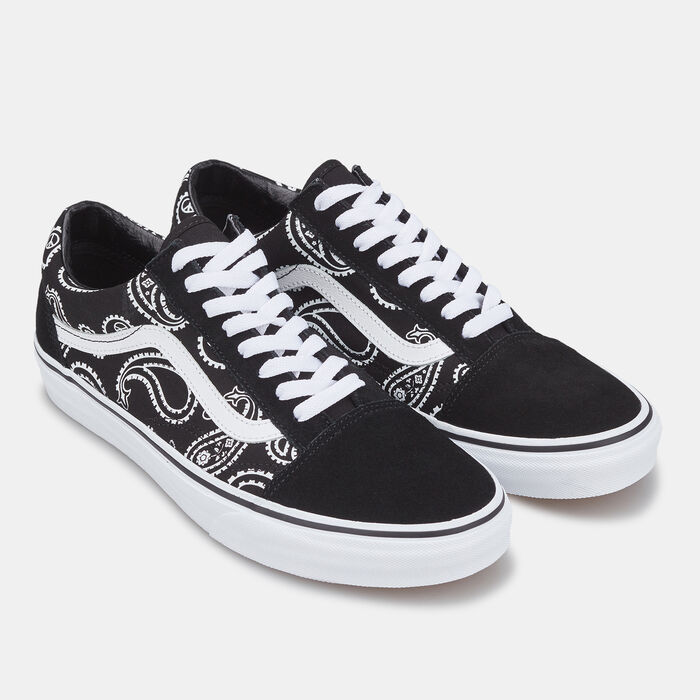 Vans Peace Paisley Old Skool Unisex Shoe Black Vans Peace Paisley Old Skool Unisex Shoe Black image number 1