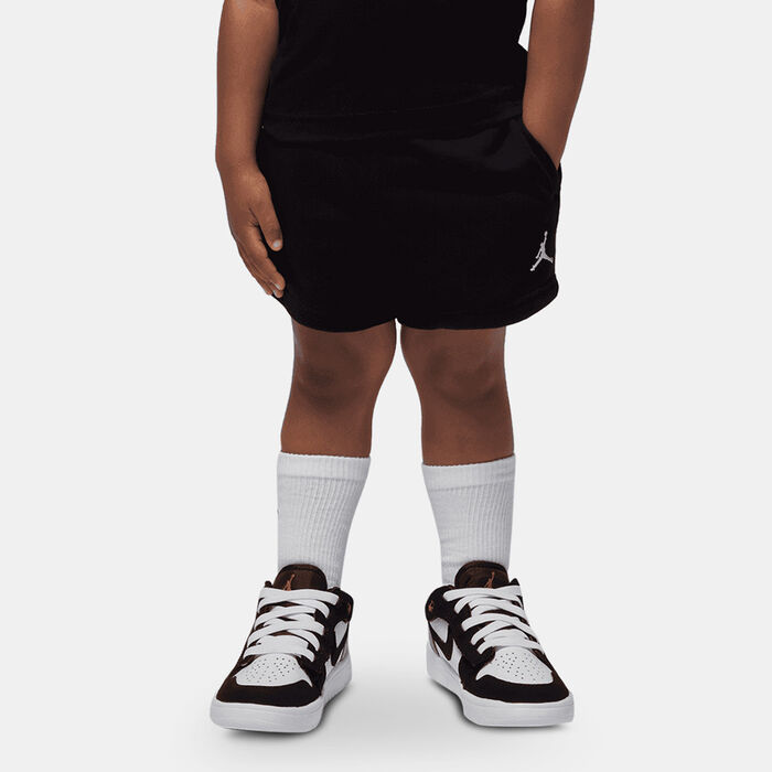 Jordan Kids' Brooklyn Fleece T-Shirt and Shorts Set Black image number 0