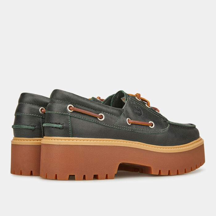 Timberland Women's Premium Elevated 3-Eye Shoe Green image number 2