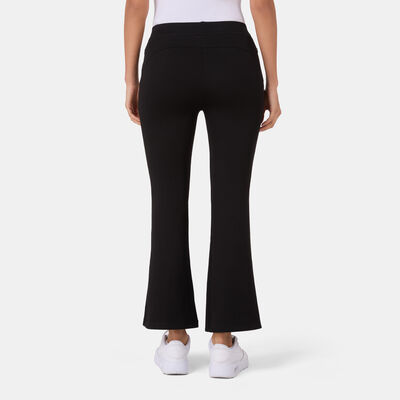 Sun and Sand Sports Women's Kick Flare Leggings Black