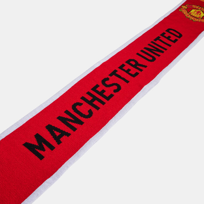 adidas Men's Manchester United Scarf Red adidas Men's Manchester United Scarf Red image number 2