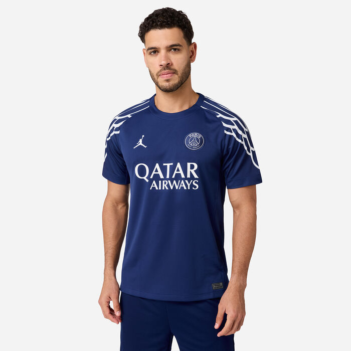 Jordan Men's Paris Saint-Germain 24/25 4th Replica Football Jersey Blue image number 0