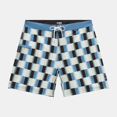 Vans The Daily Check Board Shorts Blue Vans The Daily Check Board Shorts Blue