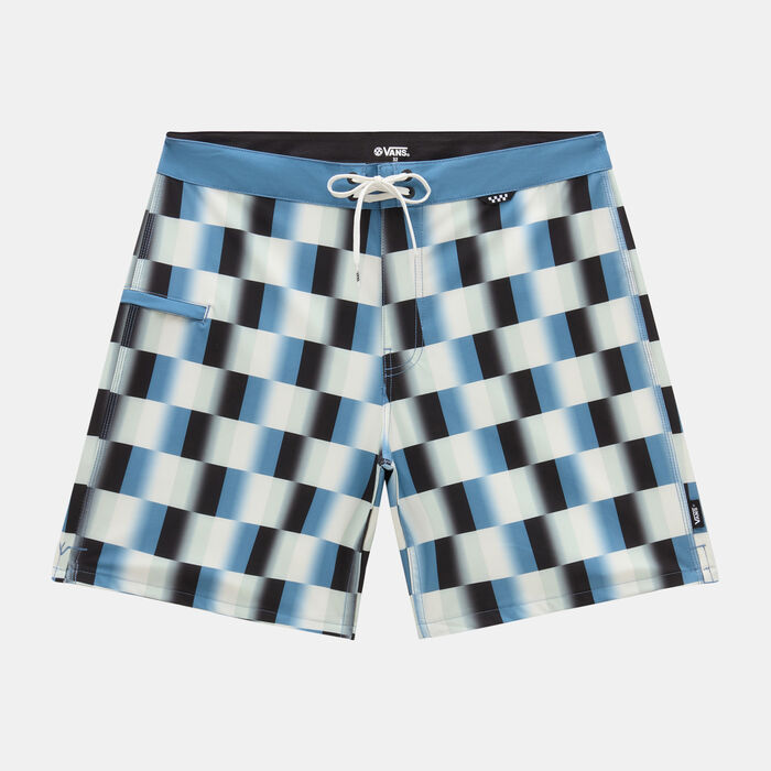 Vans The Daily Check Board Shorts Blue Vans The Daily Check Board Shorts Blue image number 0