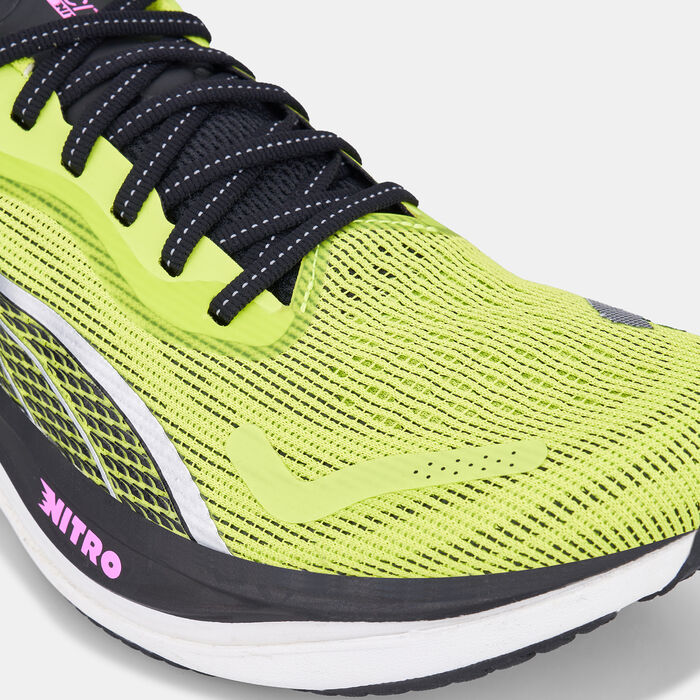 PUMA Women's Velocity NITRO 3 Psychedelic Rush Running Shoes yellow image number 10