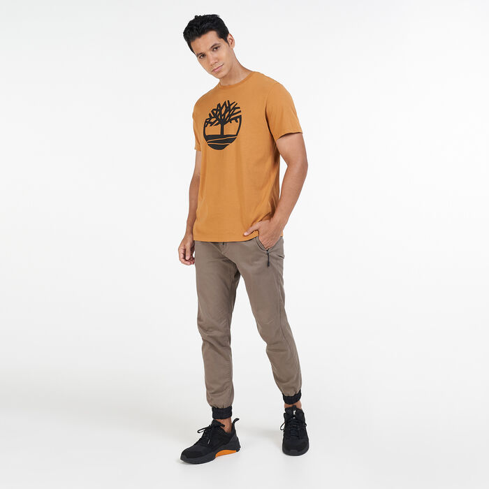 Timberland Men's Kennebec River Tree Logo T-Shirt yellow image number 2