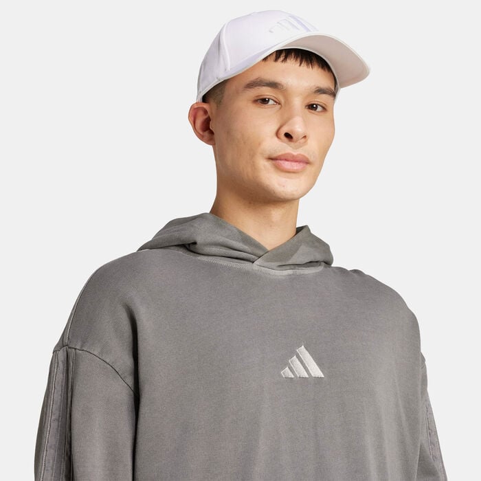 adidas Men's ALL SZN Washed Hoodie Black adidas Men's ALL SZN Washed Hoodie Black image number 3
