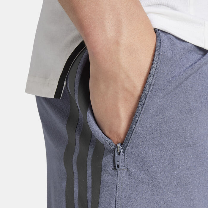 adidas Men's Power 3-Stripes Shorts Grey adidas Men's Power 3-Stripes Shorts Grey image number 4