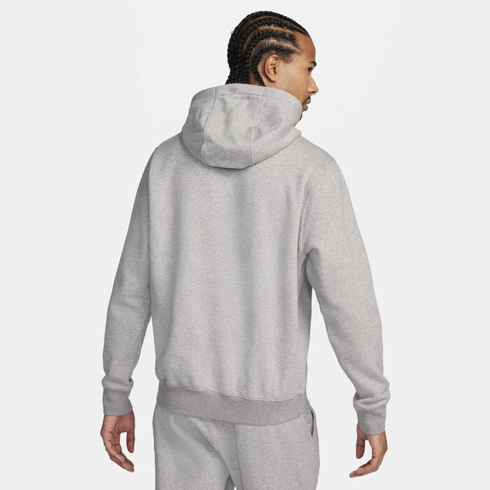 Nike Men's Club Fleece Hoodie Grey Nike Men's Club Fleece Hoodie Grey image number 1