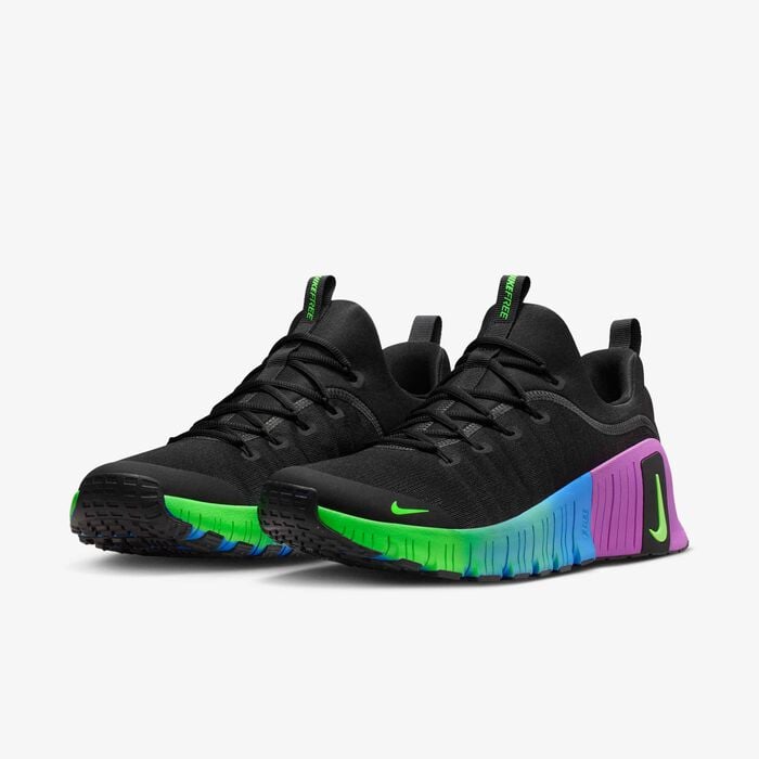 Nike Men's Free Metcon 6 Training Shoes Black Nike Men's Free Metcon 6 Training Shoes Black image number 4