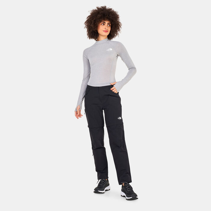 The North Face Women's Exploration Convertible Pants Black The North Face Women's Exploration Convertible Pants Black image number 2