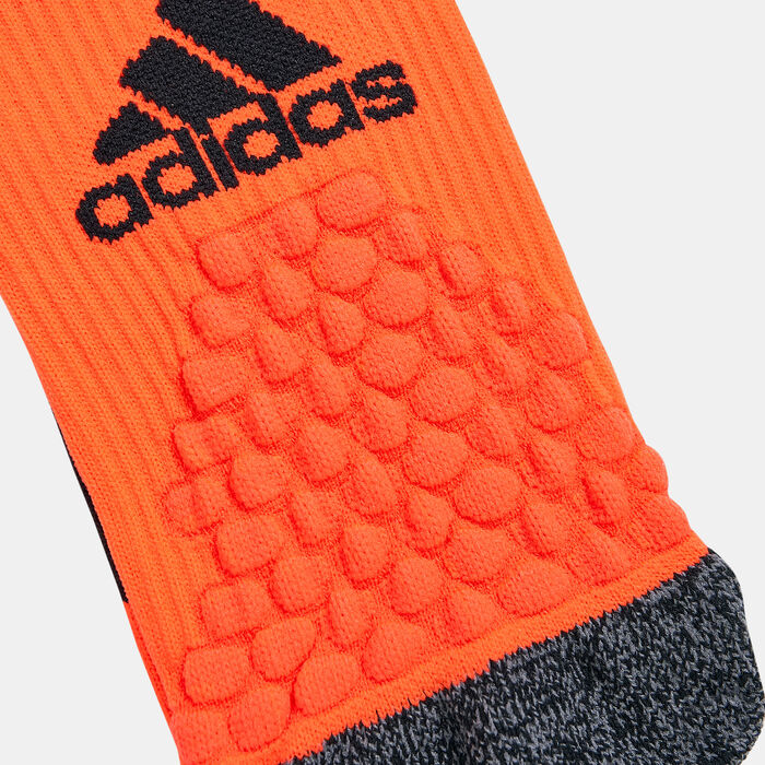 adidas Men's Running Ultralight Crew Performance Socks Red adidas Men's Running Ultralight Crew Performance Socks Red image number 1