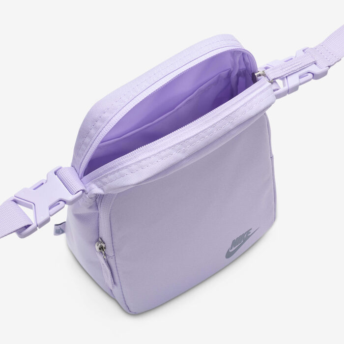 Nike Heritage Cross-Body Bag Purple Nike Heritage Cross-Body Bag Purple image number 4