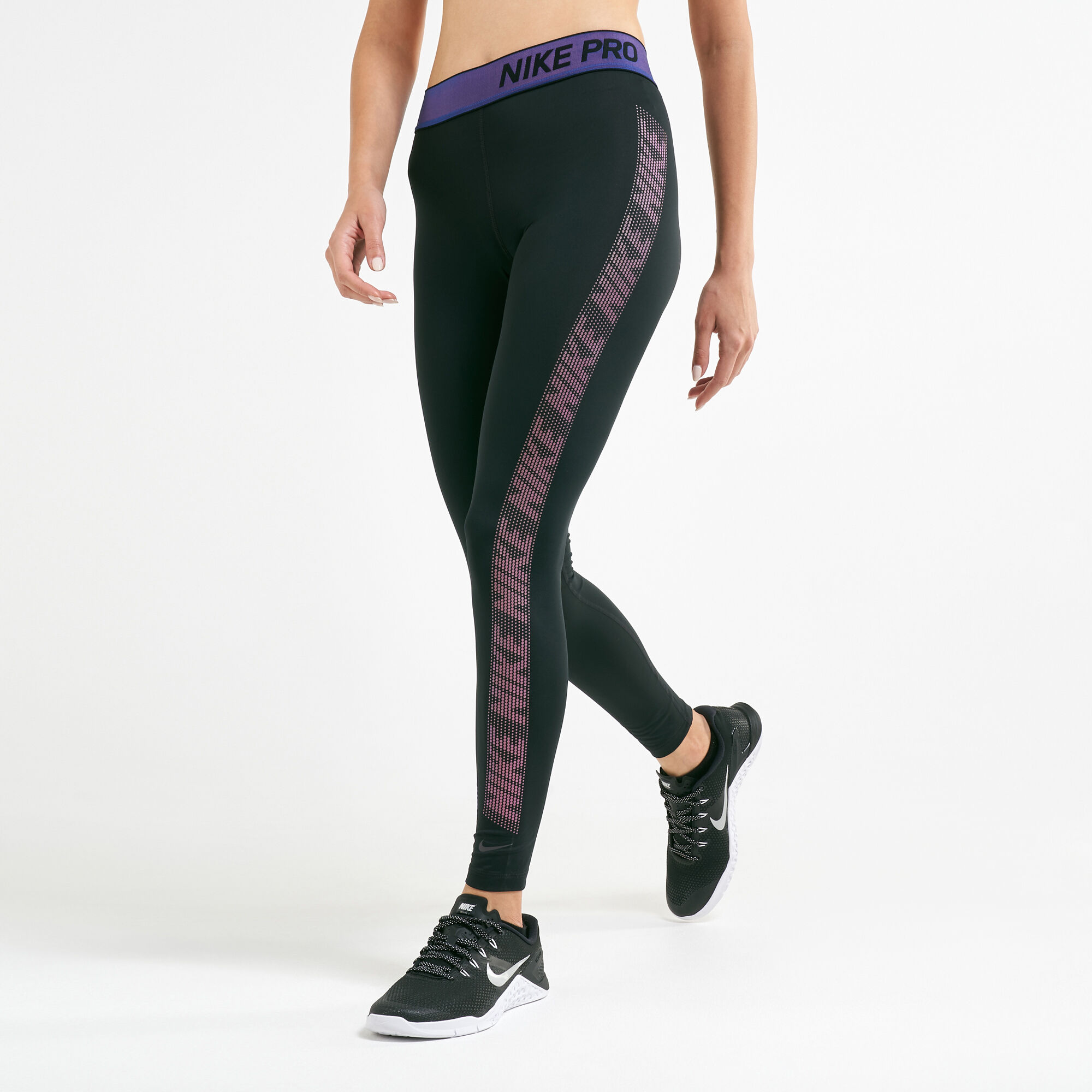 Nike women's pro warm nerieds on sale tights