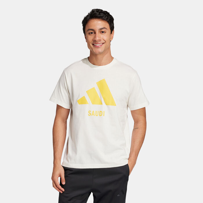 adidas Saudi T-Shirt White adidas Saudi T-Shirt White image number 0