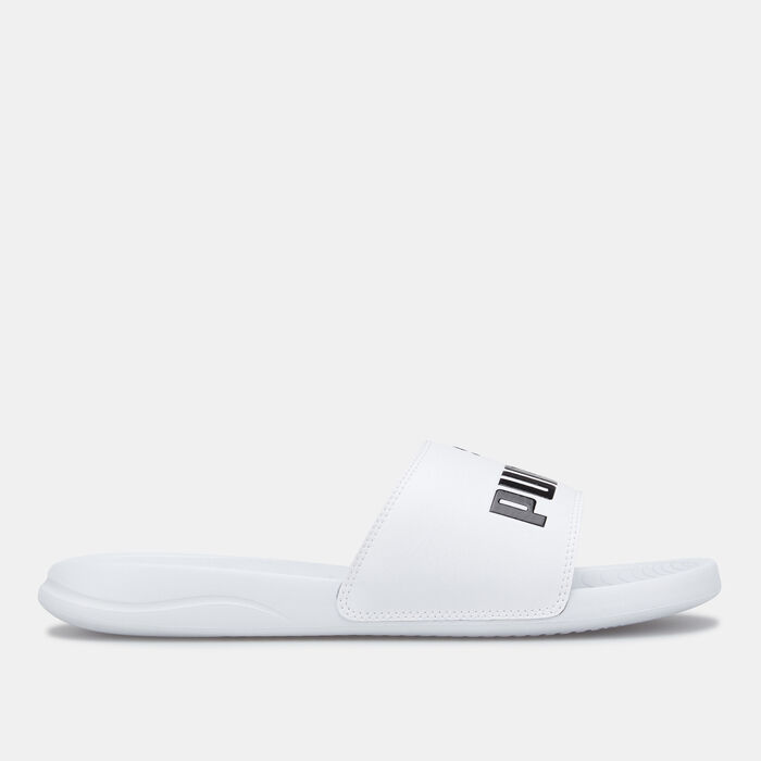 PUMA Men's Popcat 20 Slides White image number 1