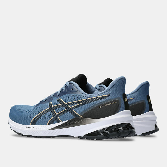 ASICS Men's GT-1000 12 Shoe Blue ASICS Men's GT-1000 12 Shoe Blue image number 2