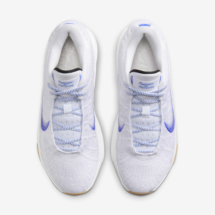 Nike G.T. Hustle 3 Blueprint Basketball Shoes White Nike G.T. Hustle 3 Blueprint Basketball Shoes White image number 3