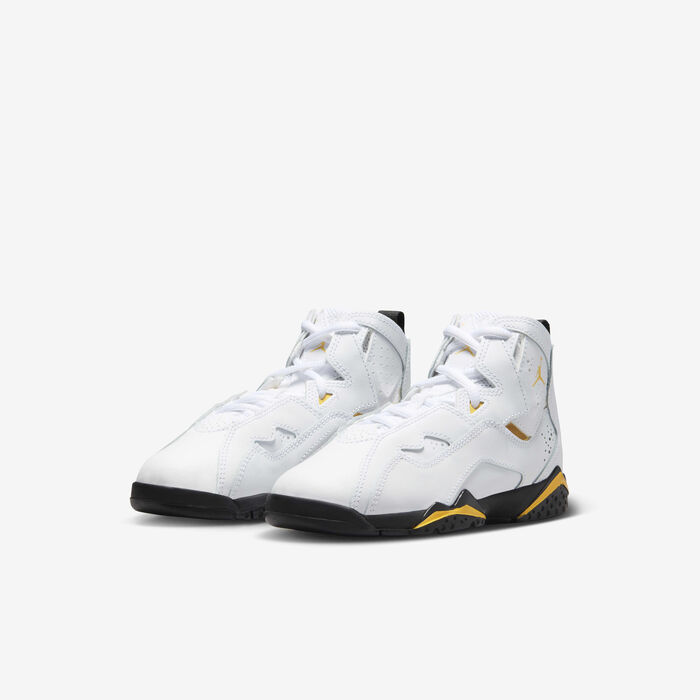 Jordan Kids' True Flight Shoes White Jordan Kids' True Flight Shoes White image number 4
