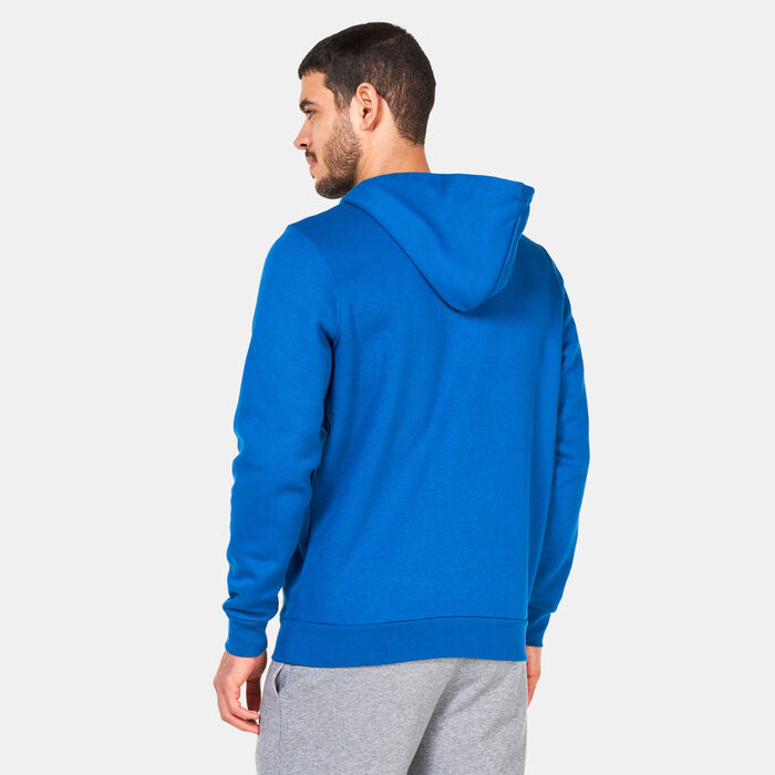 Under Armour Men's UA Essential Fleece Hoodie Blue image number 1