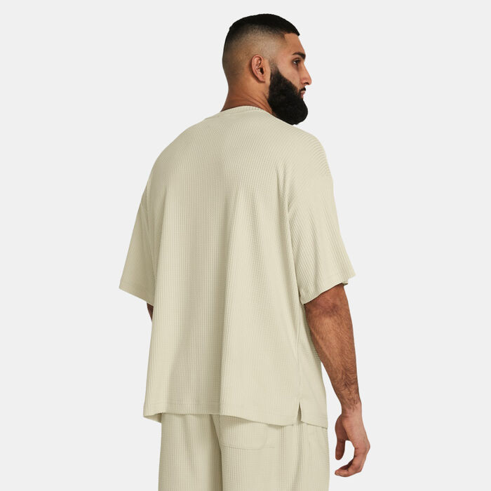 Under Armour Men's Rival Waffle T-Shirt White Under Armour Men's Rival Waffle T-Shirt White image number 1