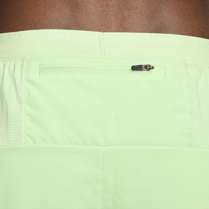 Nike Men's Stride Dri-FIT Running Shorts Green Nike Men's Stride Dri-FIT Running Shorts Green image number 6
