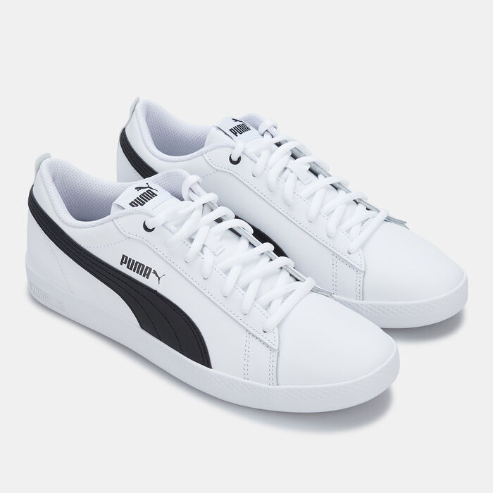 PUMA Women's Smash V2 Shoe White PUMA Women's Smash V2 Shoe White image number 1