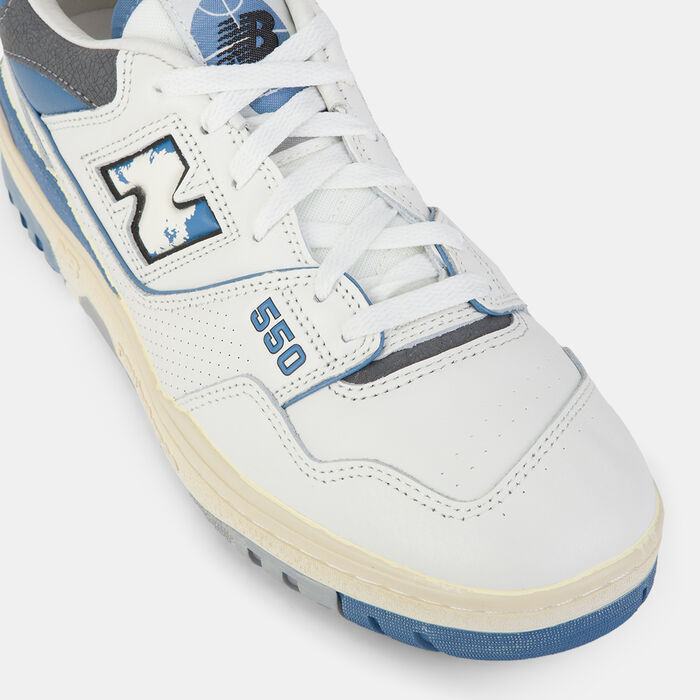 New Balance Men's BB550 Shoes White New Balance Men's BB550 Shoes White image number 4