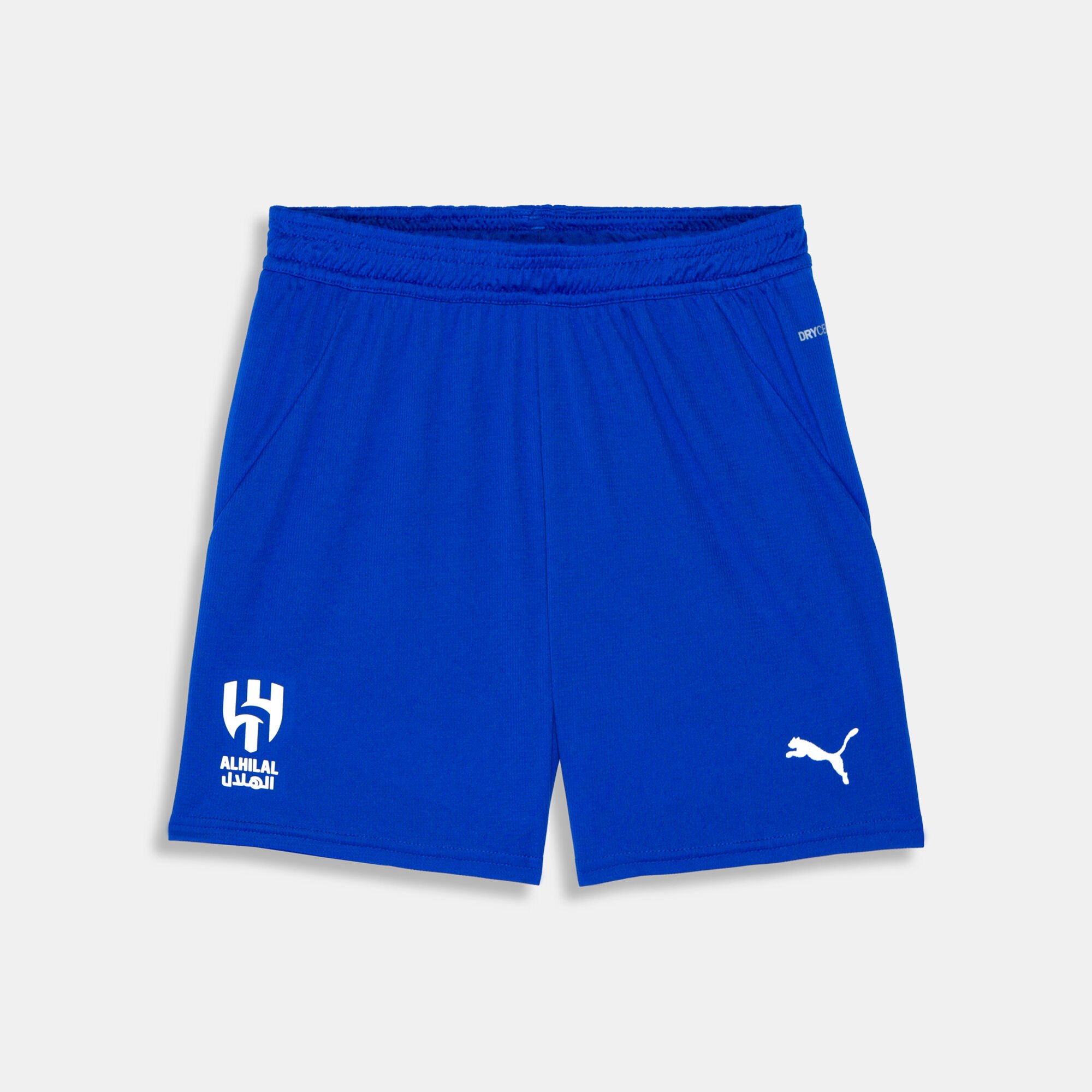 Blue puma football shorts store