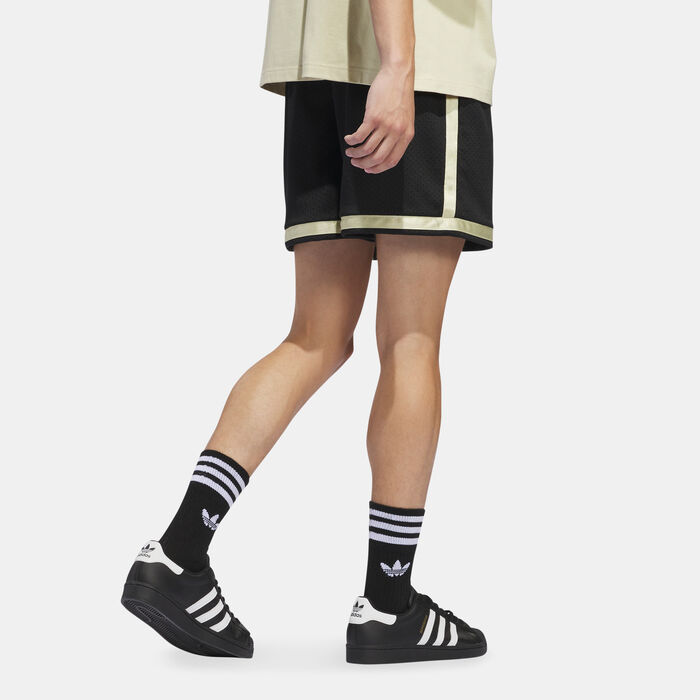 adidas Trefoil Logo Basketball Shorts Black image number 1