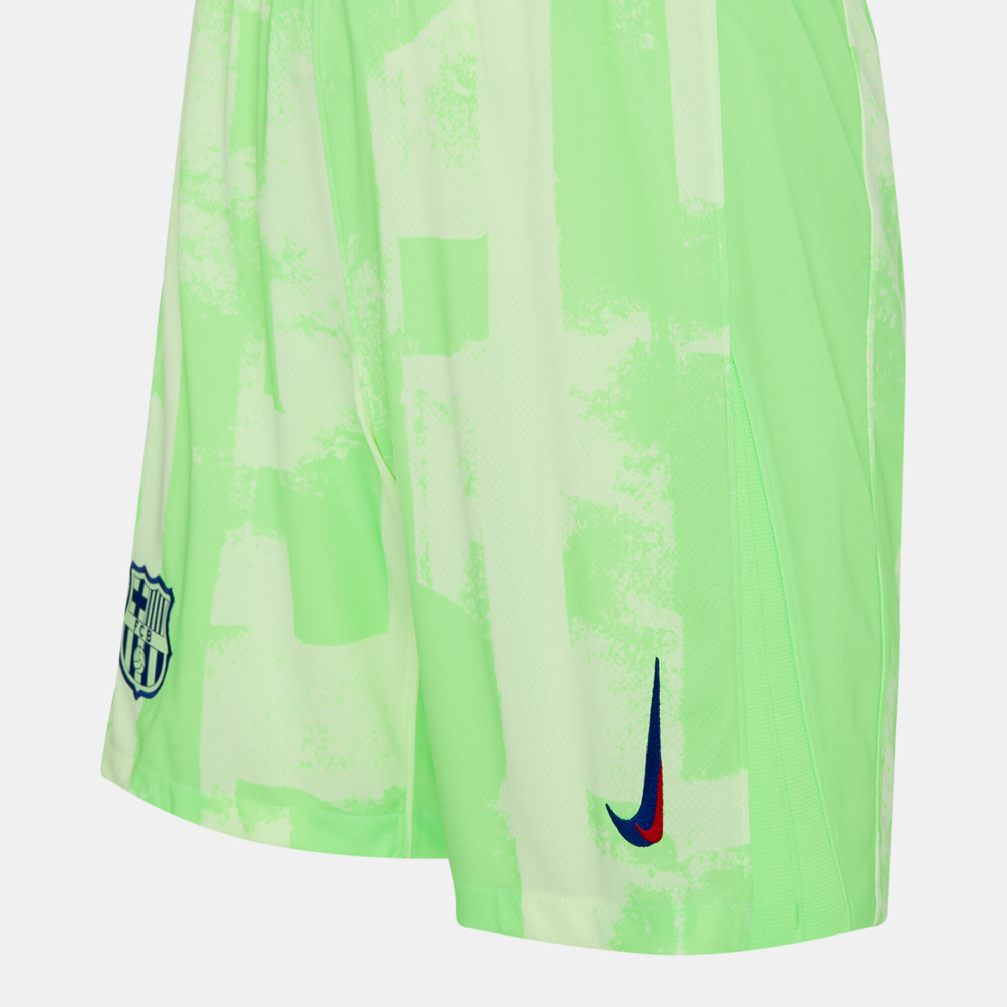 Men s FC Barcelona 24 25 Third Replica Football Shorts Green Nike in KSA SSS