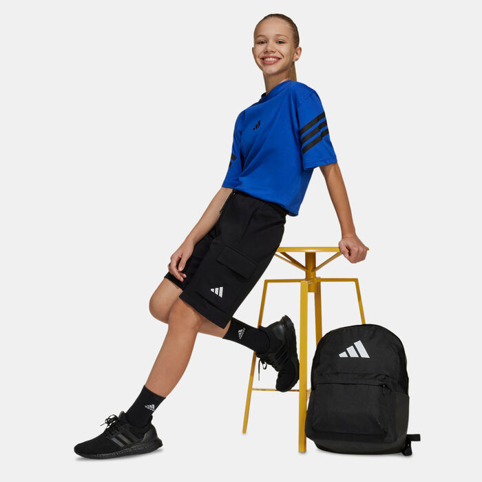 adidas Kids' Essentials Cargo Shorts Black adidas Kids' Essentials Cargo Shorts Black image number 2