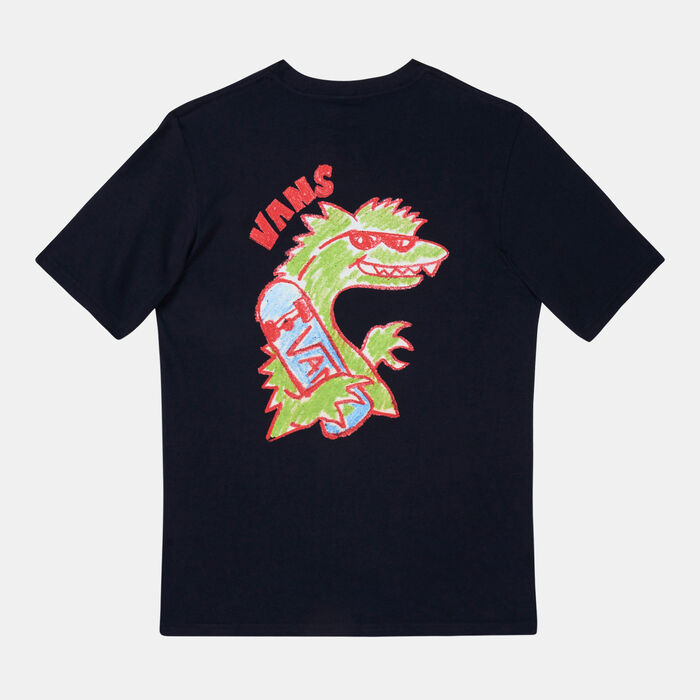 Vans Kids' Crayola Boys Vanosaur T-Shirt (Older Kids) Black Vans Kids' Crayola Boys Vanosaur T-Shirt (Older Kids) Black image number 1