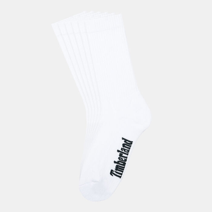Timberland Men's Core Sport Crew Socks (3 Pack) White Timberland Men's Core Sport Crew Socks (3 Pack) White image number 0