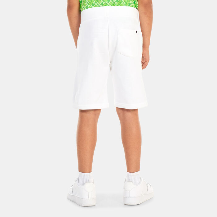 Tommy Hilfiger Kids' Logo Terry Sweat Shorts White Tommy Hilfiger Kids' Logo Terry Sweat Shorts White image number 1