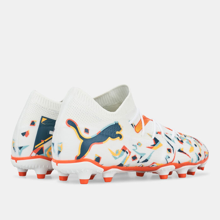 PUMA Kids' Future 7 Match Creativity Multi-Ground Football Shoes White image number 5