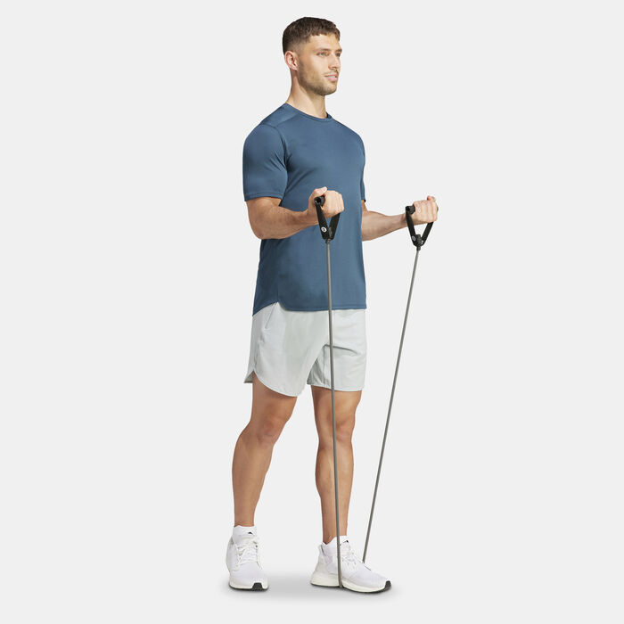 adidas Men's Designed For Training HIIT Training Shorts Black image number 2