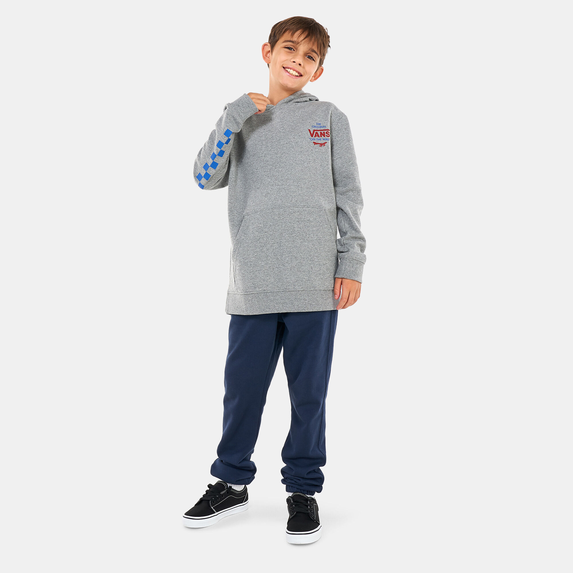 Vans hoodie deals kids Grey