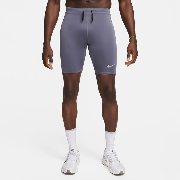 Nike Men's Fast Dri-FIT Running Tights Grey image number 0