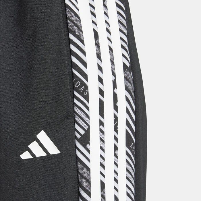 adidas Women's Emerging Harmony Wide Track Pants White adidas Women's Emerging Harmony Wide Track Pants White image number 4